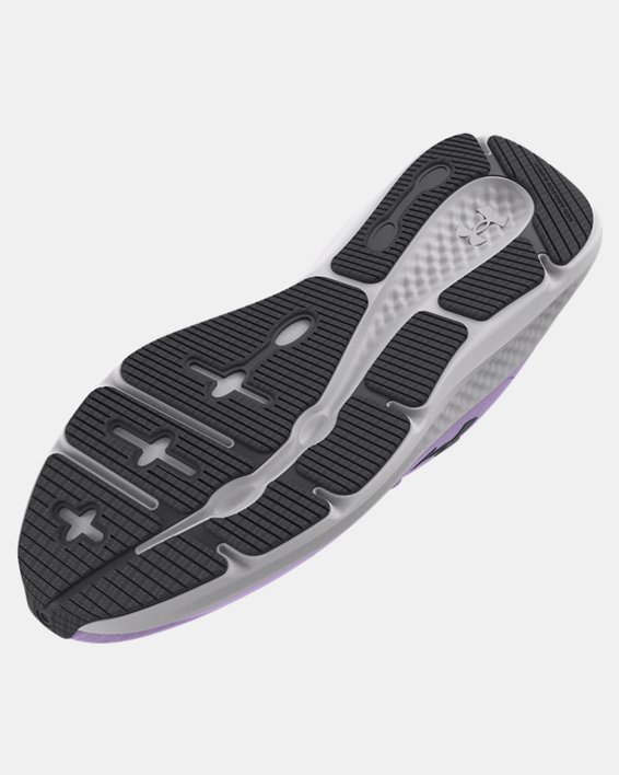 Women's UA Charged Pursuit 3 Tech Running Shoes in Purple image number 4